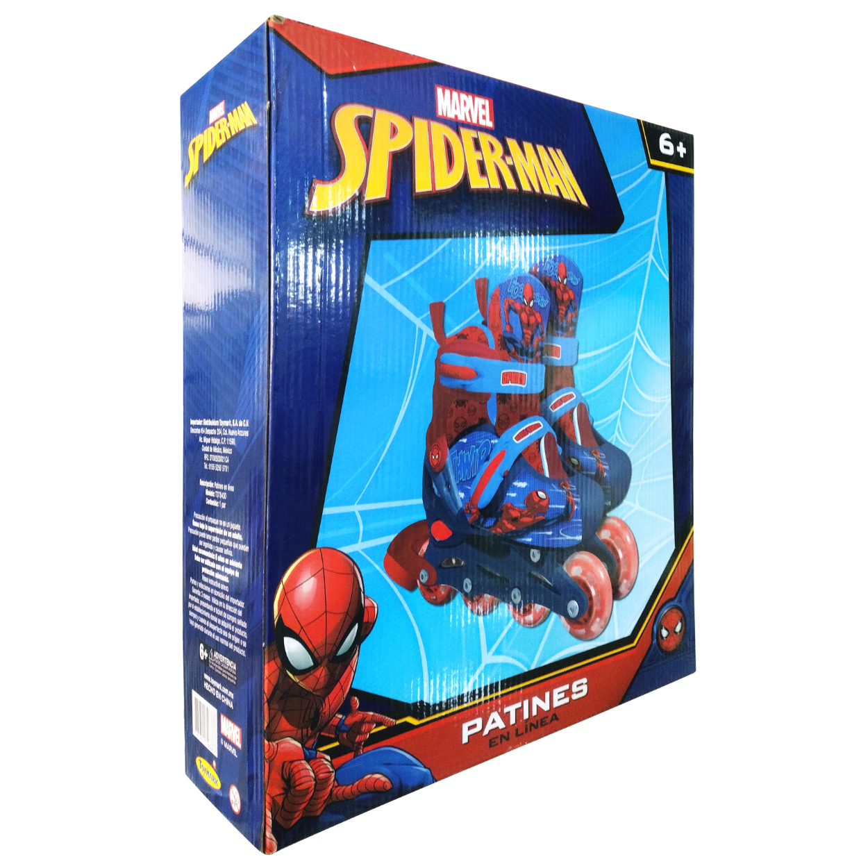 Foto 4 | Patines para Niños Marvel Spider-Man Toy Mark Talla 19 a 21