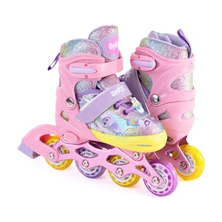 Foto 8 | Patines De Línea Ajustables Onix Multicolor Glitter Con Kit De Protección Para Niña