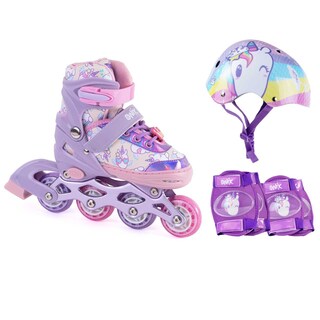 Foto 1 | Patines De Línea Ajustables Onix Rosa Con Kit De Protección Para Niña