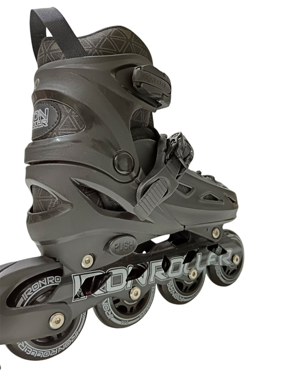 Foto 4 pulgar | Patines Ajustables Speed Infantiles Ngo/ngo Iron Roller