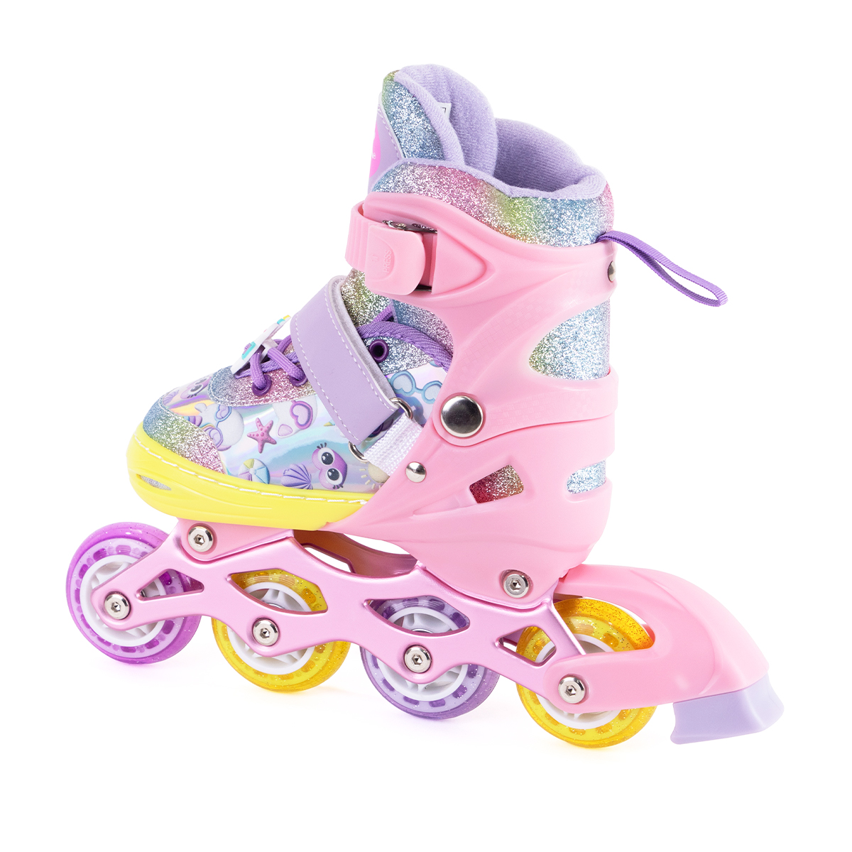 Foto 8 | Patines De Línea Ajustables Onix Unicornio Multicolor Glitter Para Niña