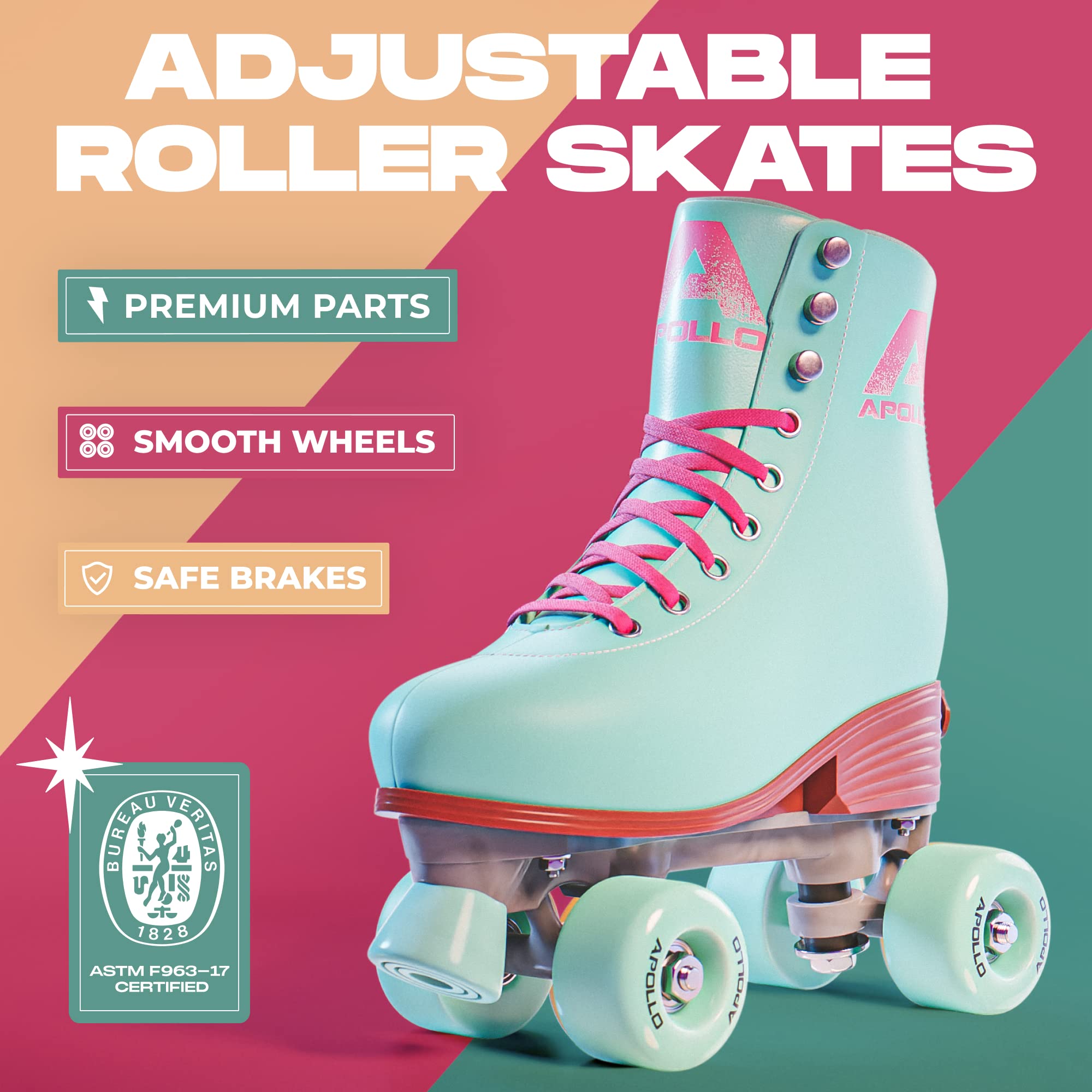 Foto 3 pulgar | Patines Apollo Lagoon S/j12-2 Para Mujeres Y Niñas - Venta Internacional.