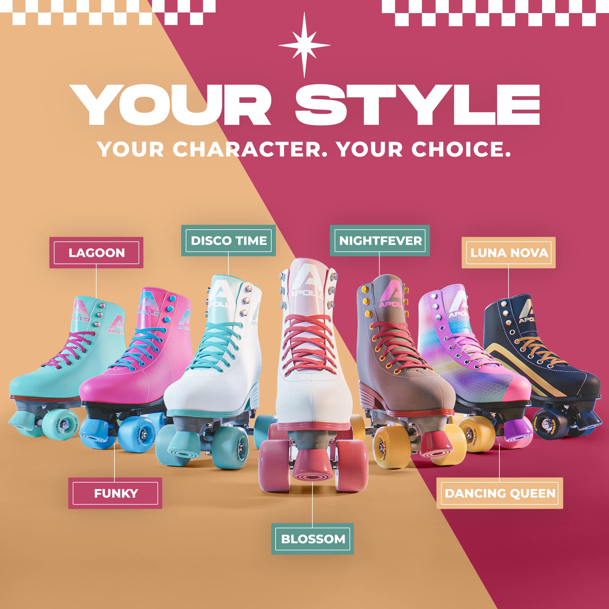 Foto 7 | Patines Apollo Dancing Queen S/j12-2 Para Mujer - Venta Internacional.