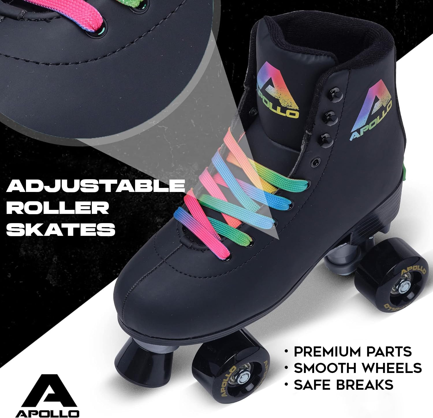 Foto 2 | Patines Apollo Rodeo Drive Para Mujer, Tamaño Ajustable - Venta Internacional.