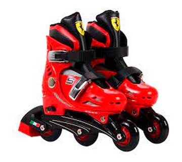 Foto 1 | Patines En Linea Ferrari Toys Mark Color Rojo