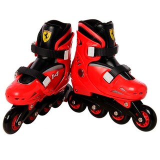 Foto 2 | Patines En Linea Ferrari Toys Mark Color Rojo