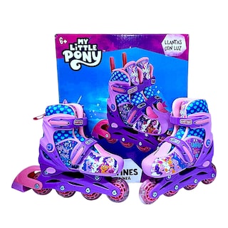 Foto 1 | Patines De Linea My Little Pony Talla 19-21cm Color Morado