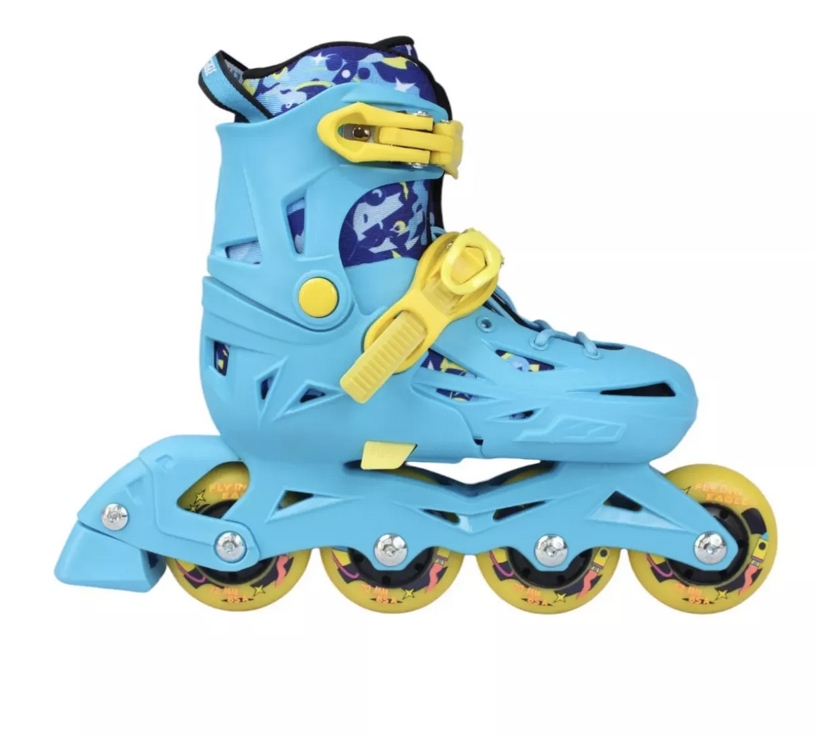 Foto 2 pulgar | Patines Flying Eagle Nt2 Azul 33-37