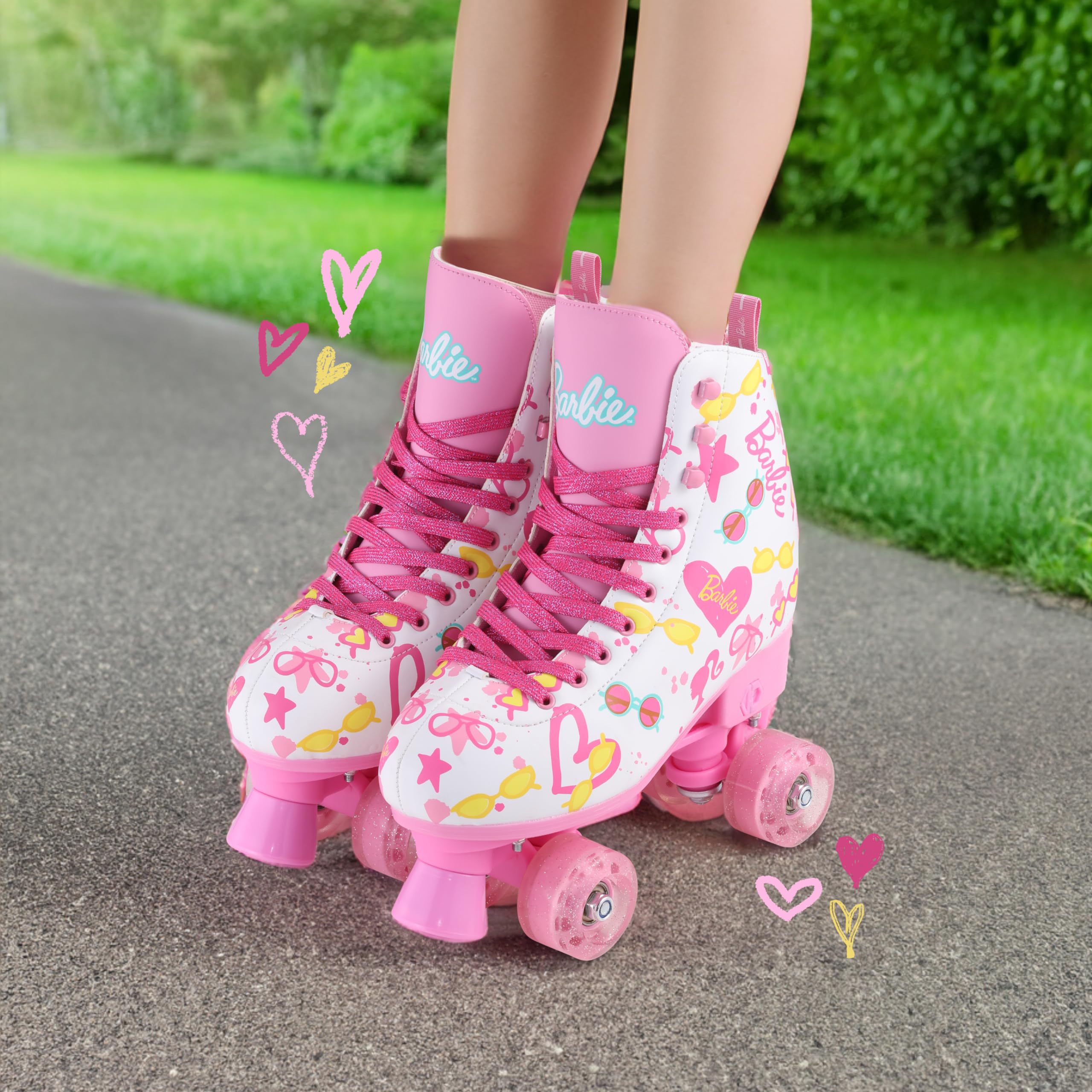 Foto 7 pulgar | Patines Barbie Ajustables De 3 A 6 Tallas Para Niñas - Venta Internacional.