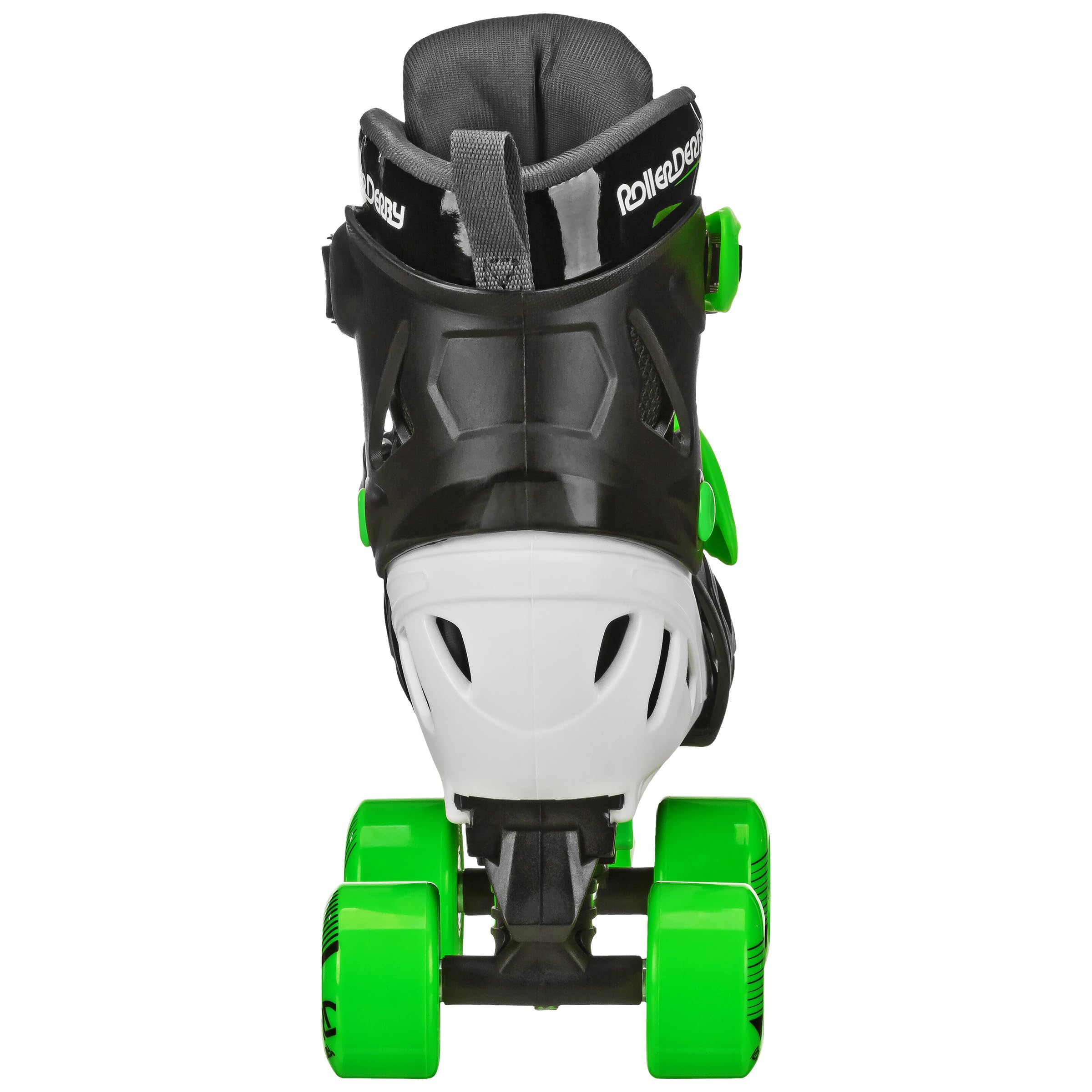 Foto 3 pulgar | Patines Roller Derby Trac Star Ajustables Para Niños, Negro/verde - Venta Internacional.