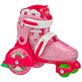 Foto 1 | Patines Roller Derby Fun Roll Ajustables Para Niños, Color Fresa - Venta Internacional.