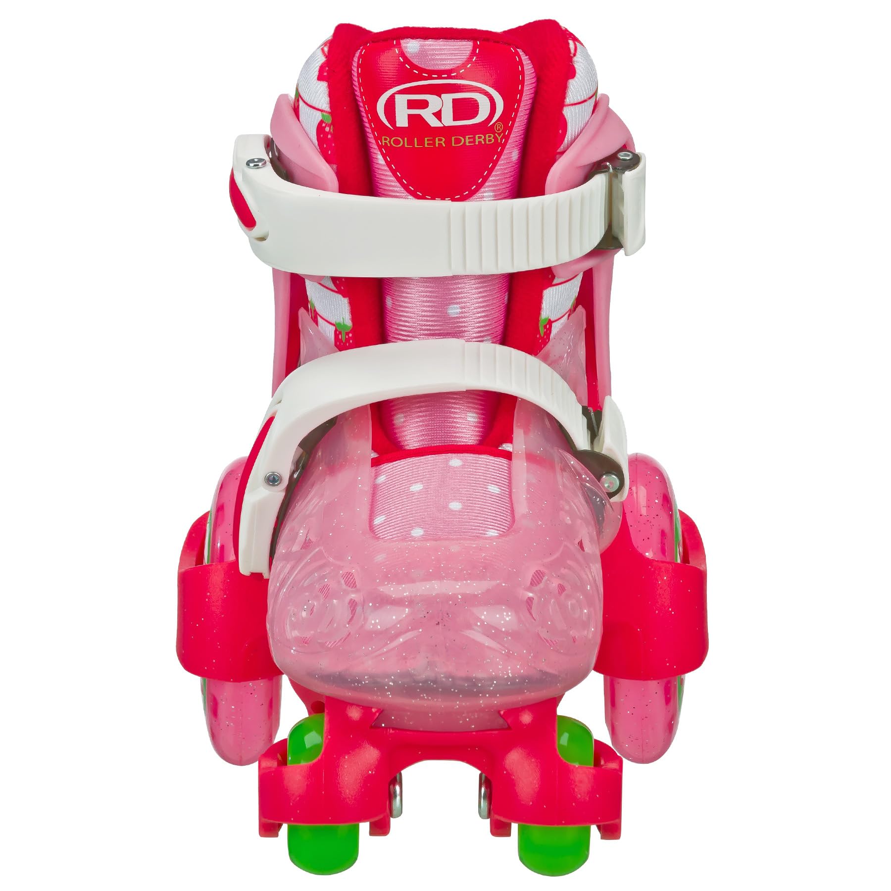 Foto 4 pulgar | Patines Roller Derby Fun Roll Ajustables Para Niños, Color Fresa - Venta Internacional.