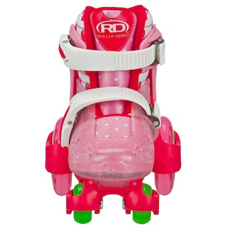 Foto 3 | Patines Roller Derby Fun Roll Ajustables Para Niños, Color Fresa - Venta Internacional.