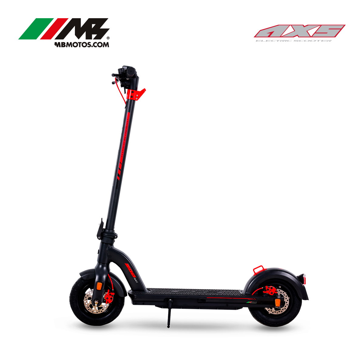Foto 5 pulgar | Scooter Eléctrico Axs Ng 500 Rojo Rojo