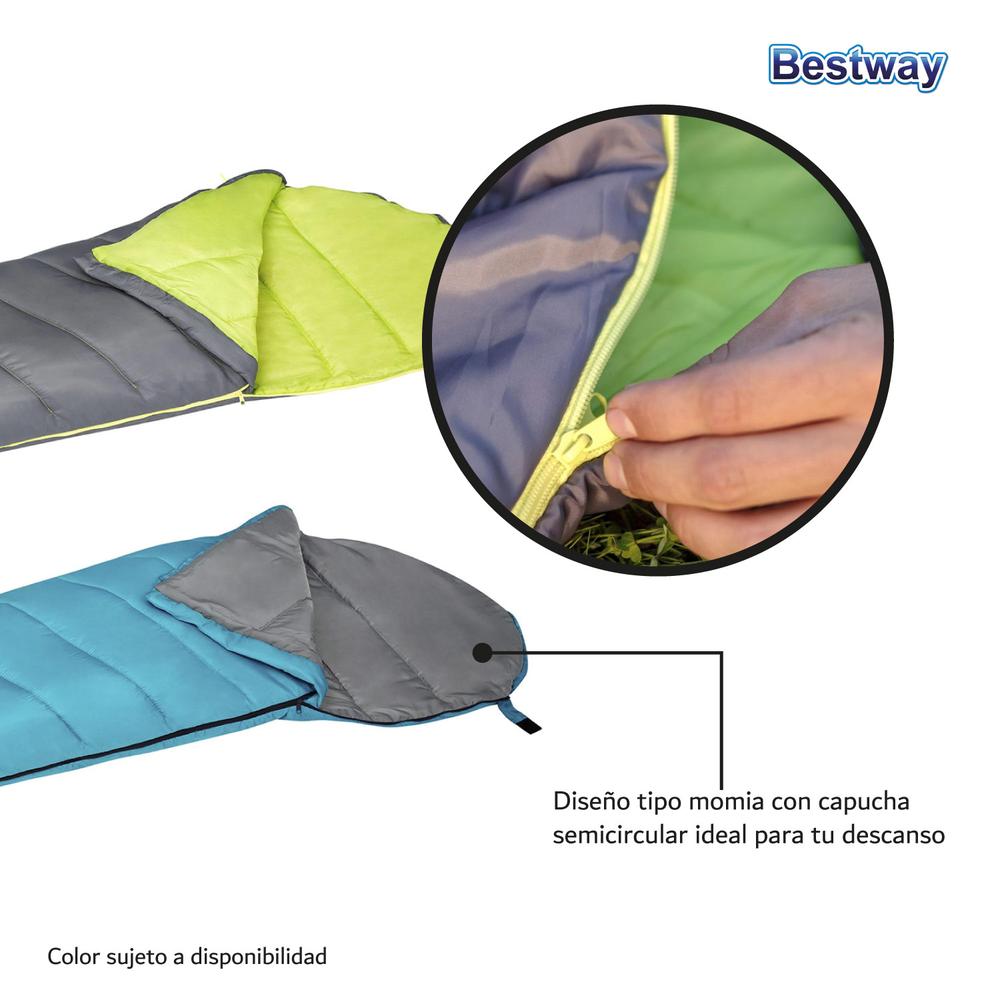 Foto 5 pulgar | Bolsa De Dormir Pavillo Bestway 220x75cm 6 A -10 68102 Sleeping Bag