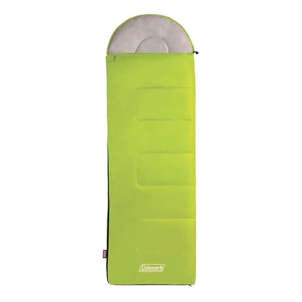 Bolsa de Dormir Coleman 2000036343 color Verde Sleeping Bag 223 X 71 CM