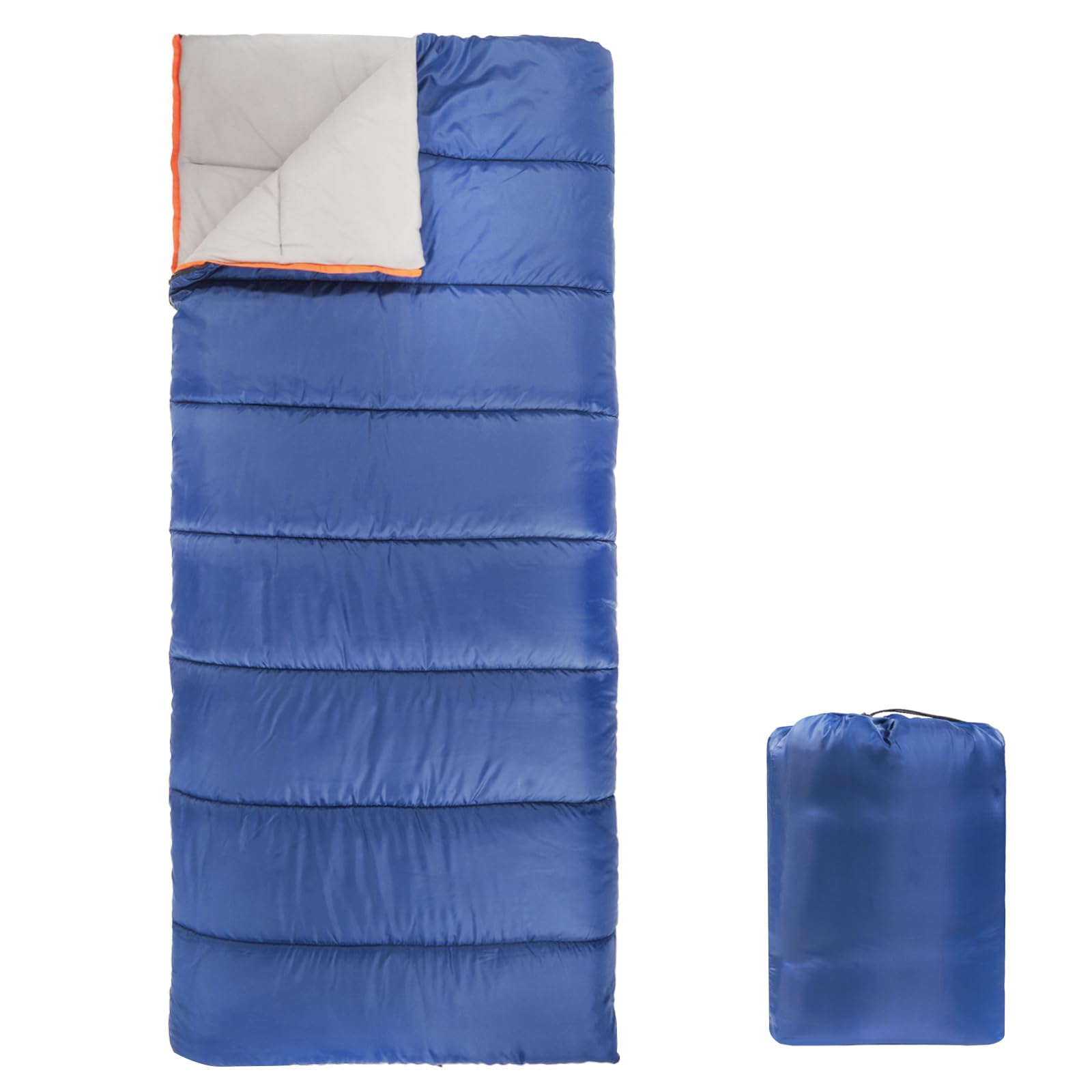Foto 2 pulgar | Saco de Dormir Cold Weather Twin Blue - Venta Internacional