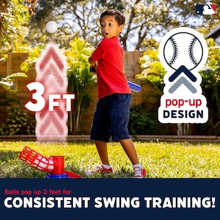 Foto 6 | Máquina Lanzadora De Béisbol Franklin Sports Kids Rojo/azul - Venta Internacional.
