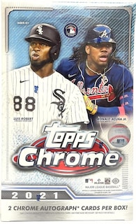 Foto 1 | Baseball Hobby Box Topps Chrome 2021 - Venta Internacional.