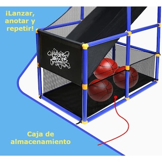 Foto 3 | Juego de Baloncesto Storyland 1.49 m de Alto