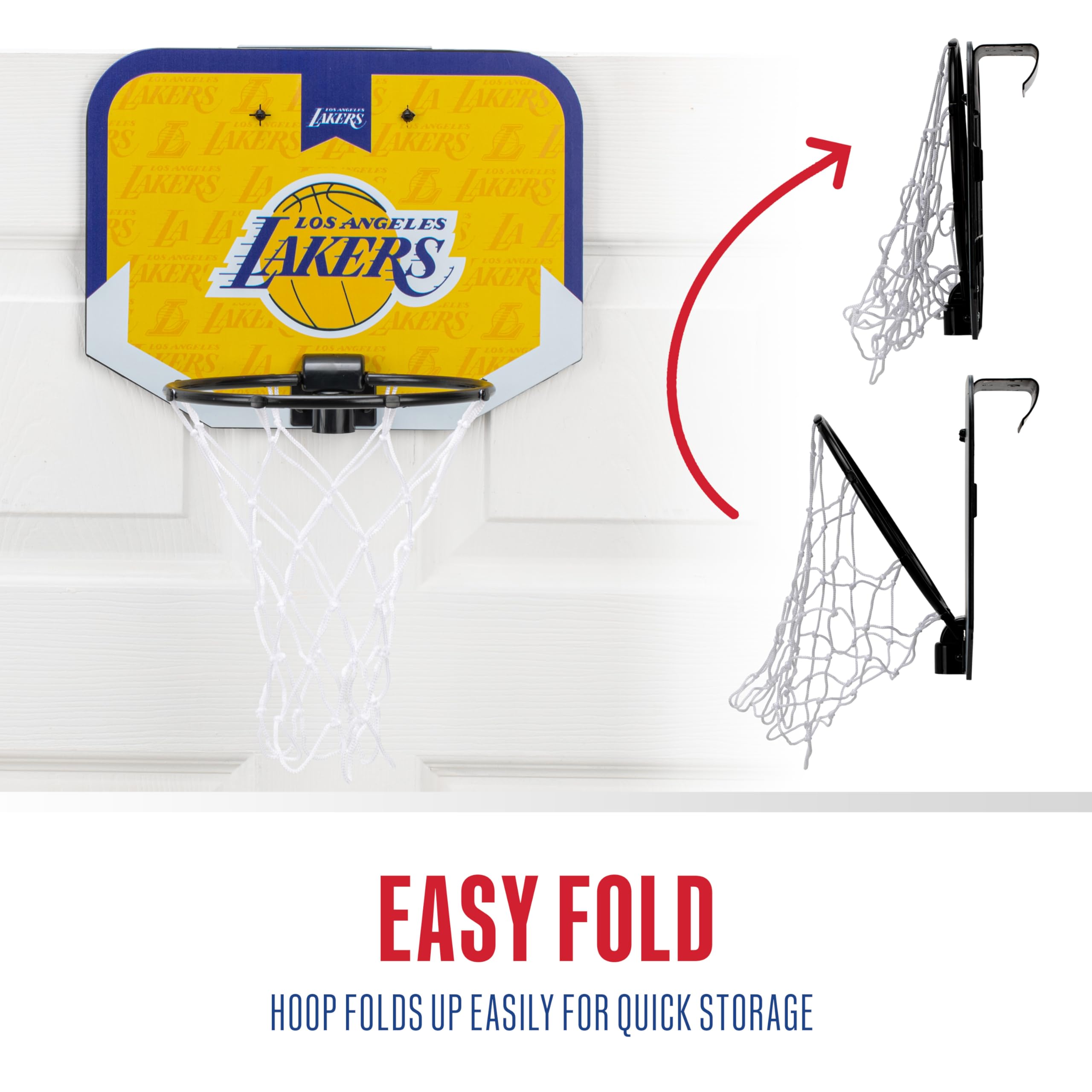 Foto 7 pulgar | Minicanasta De Baloncesto Franklin Sports Nba Los Angeles Lakers - Venta Internacional.