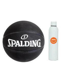 Foto 1 | Balon Basquetball Spalding Negro+ Termo Güish Gratis