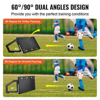 Foto 3 | Tabla De Fútbol Reboteadora Vevor Portátil De Pared, 45 X 18 Cm, Para Niños Y Adultos - Venta Internacional.