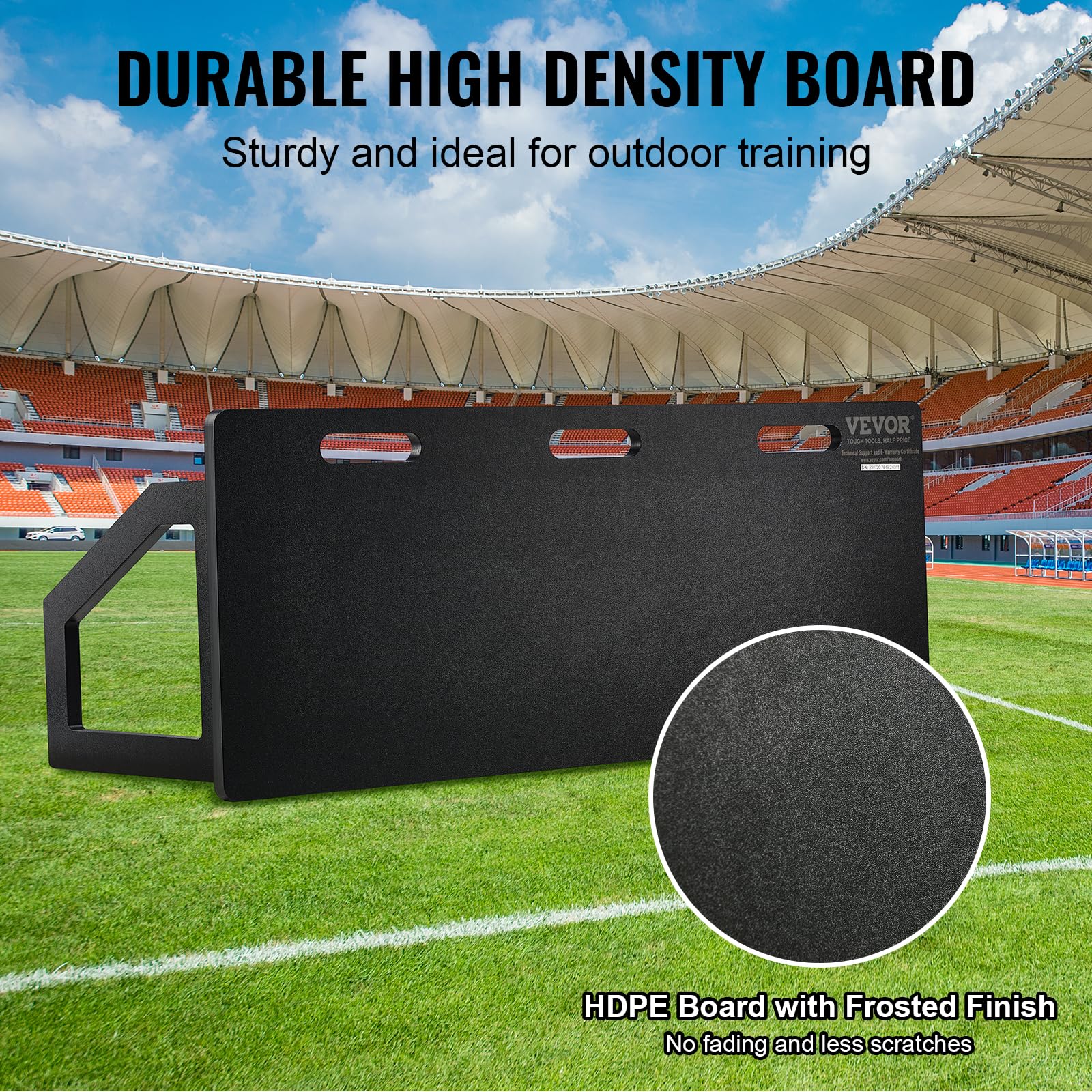 Foto 4 | Tabla De Fútbol Reboteadora Vevor Portátil De Pared, 45 X 18 Cm, Para Niños Y Adultos - Venta Internacional.