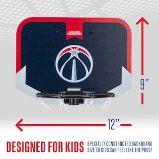 Foto 4 | Minicanasta De Baloncesto Franklin Sports Nba Washington Wizards - Venta Internacional.