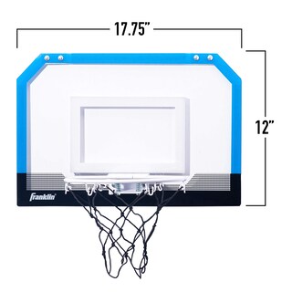 Foto 3 | Canasta De Baloncesto Interior Franklin Sports Kids Con Pelota Y Bomba - Venta Internacional.