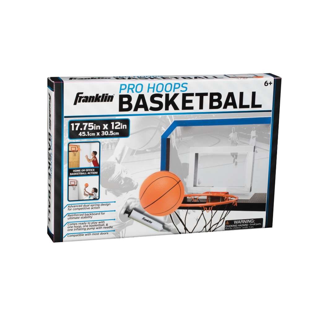 Foto 5 pulgar | Canasta De Baloncesto Interior Franklin Sports Kids Con Pelota Y Bomba - Venta Internacional.