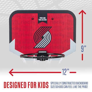 Foto 4 | Miniaro De Baloncesto Franklin Sports Nba Portland Trail Blazers - Venta Internacional.