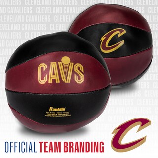 Foto 4 | Balones De Baloncesto De Juguete Franklin Sports Nba Cleveland Cavaliers De 4 Pulgadas - Venta Internacional.