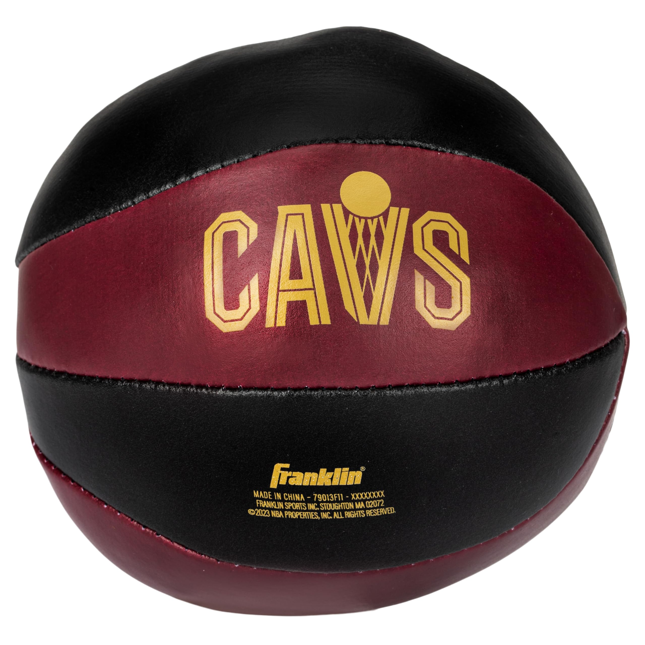 Foto 6 pulgar | Balones De Baloncesto De Juguete Franklin Sports Nba Cleveland Cavaliers De 4 Pulgadas - Venta Internacional.