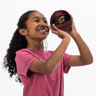 Foto 7 | Balones De Baloncesto De Juguete Franklin Sports Nba Cleveland Cavaliers De 4 Pulgadas - Venta Internacional.