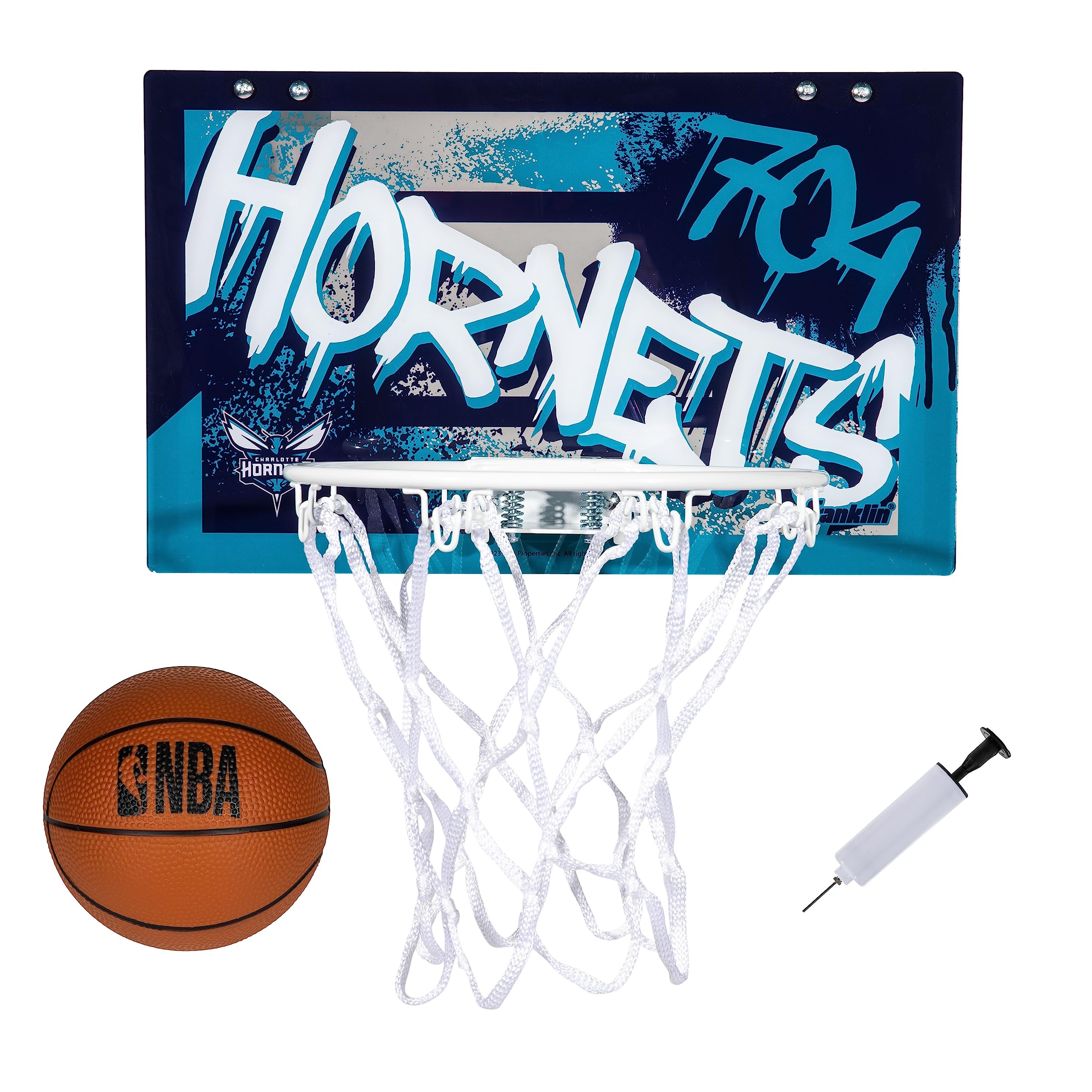 Canasta De Baloncesto Franklin Sports Nba Charlotte Hornets Kids - Venta Internacional.