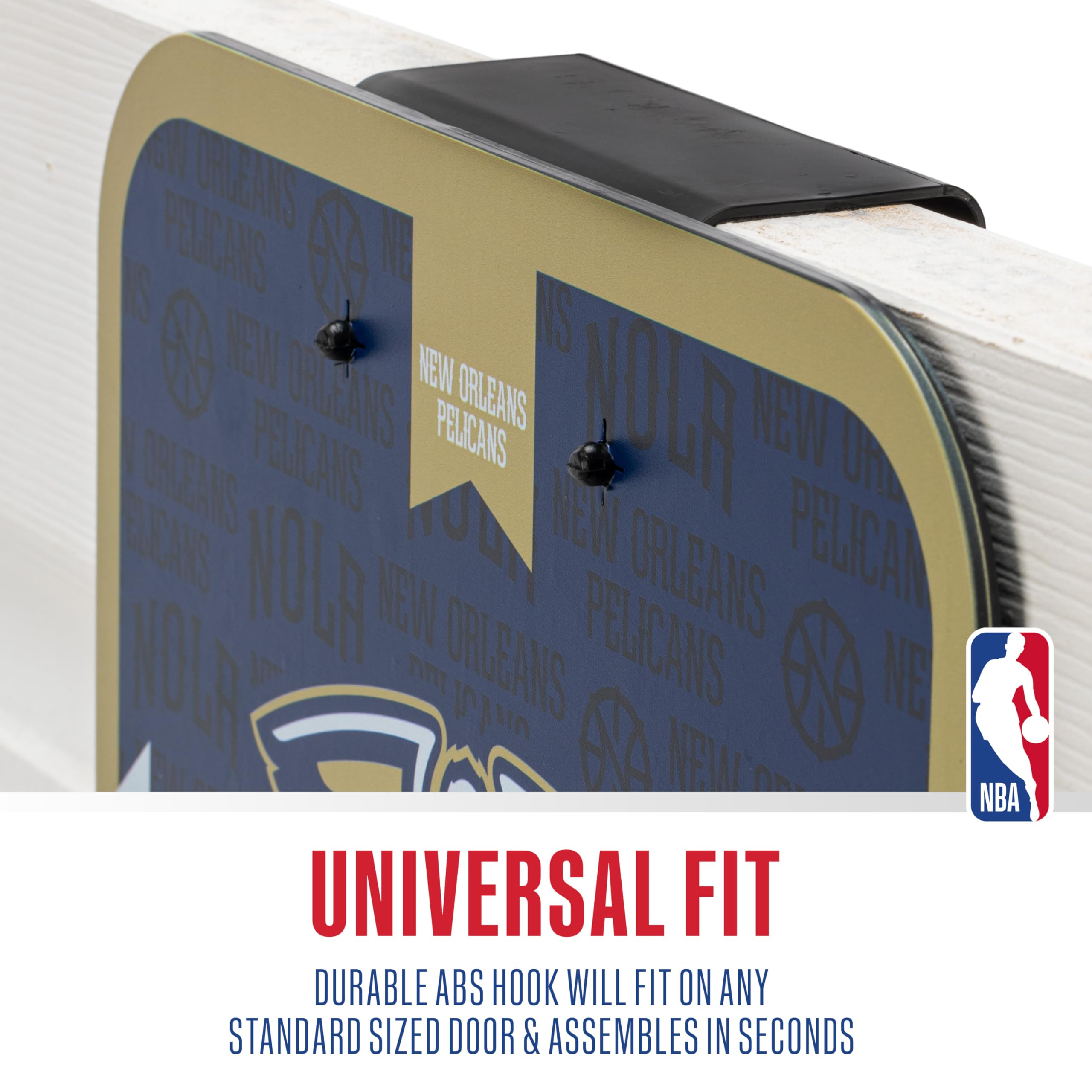 Foto 5 | Minicanasta De Baloncesto Franklin Sports Nba New Orleans Pelicans - Venta Internacional.