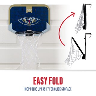 Foto 6 | Minicanasta De Baloncesto Franklin Sports Nba New Orleans Pelicans - Venta Internacional.