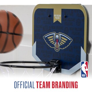 Foto 7 | Minicanasta De Baloncesto Franklin Sports Nba New Orleans Pelicans - Venta Internacional.