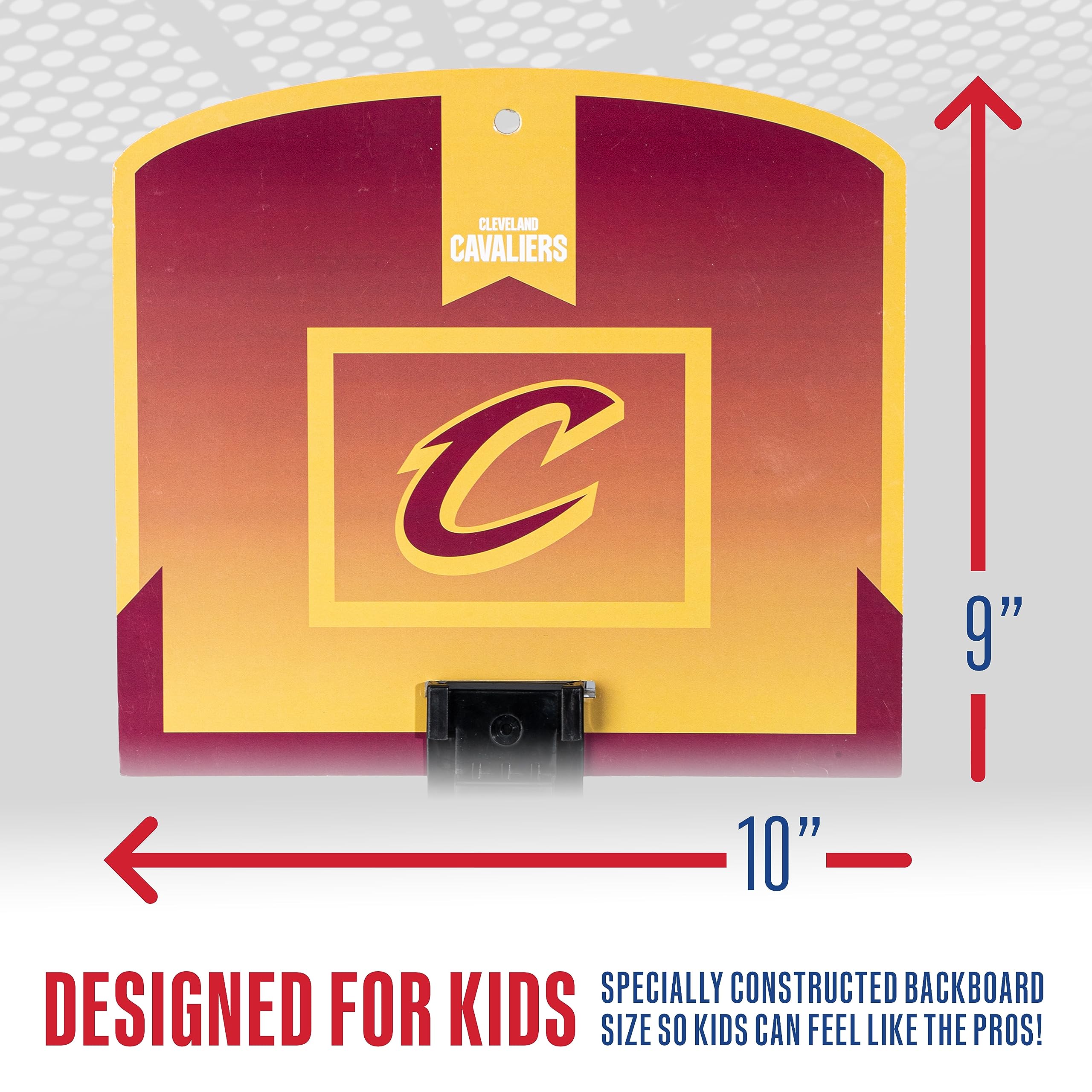 Foto 5 pulgar | Minicanasta De Baloncesto Franklin Sports Nba Cleveland Cavaliers - Venta Internacional.
