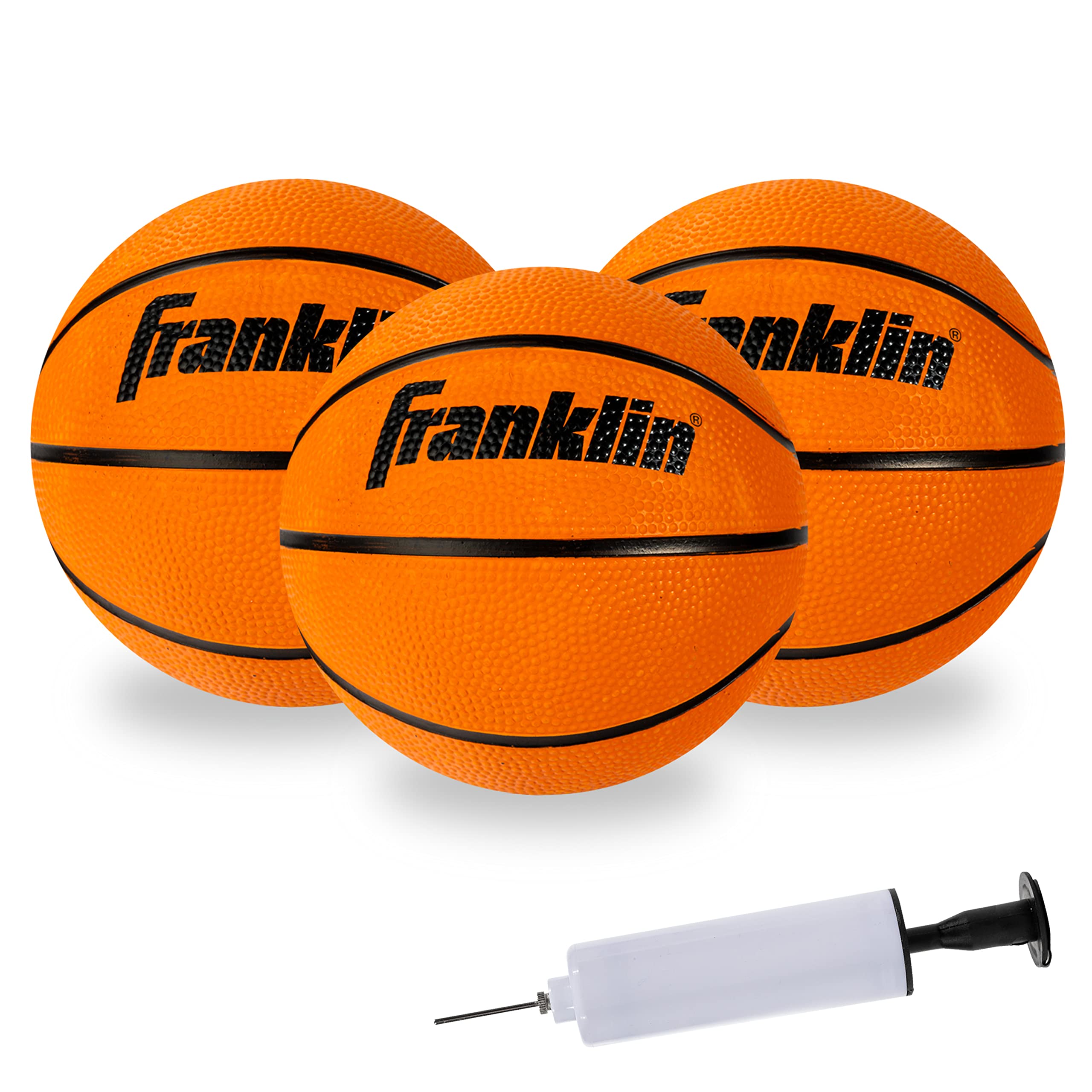 Foto 2 pulgar | Minibalones De Baloncesto Franklin Sports De 5 Pulgadas Con Bomba Para Niños De 6 Años O Más - Venta Internacional.