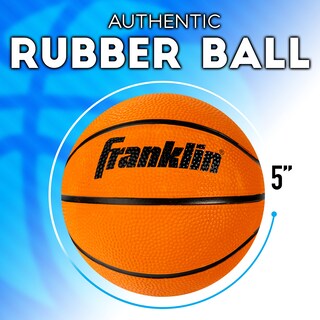 Foto 2 | Minibalones De Baloncesto Franklin Sports De 5 Pulgadas Con Bomba Para Niños De 6 Años O Más - Venta Internacional.