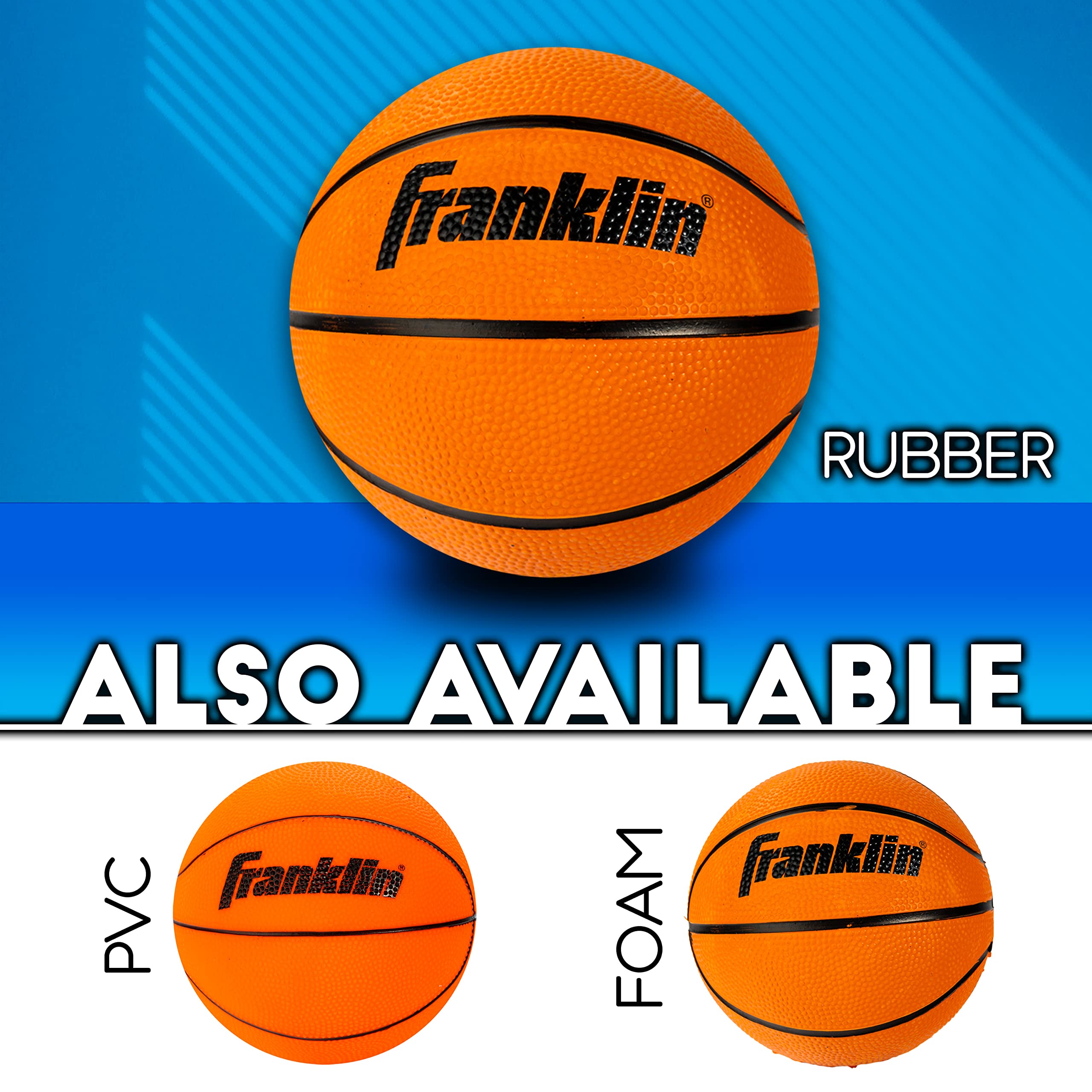 Foto 7 | Minibalones De Baloncesto Franklin Sports De 5 Pulgadas Con Bomba Para Niños De 6 Años O Más - Venta Internacional.
