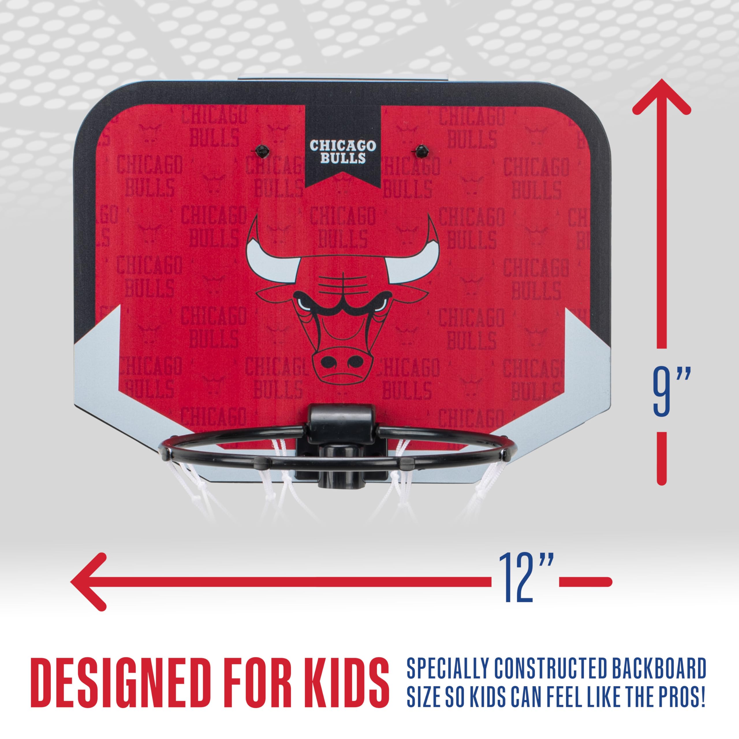 Foto 5 pulgar | Miniaro De Baloncesto Franklin Sports Nba Chicago Bulls - Venta Internacional.