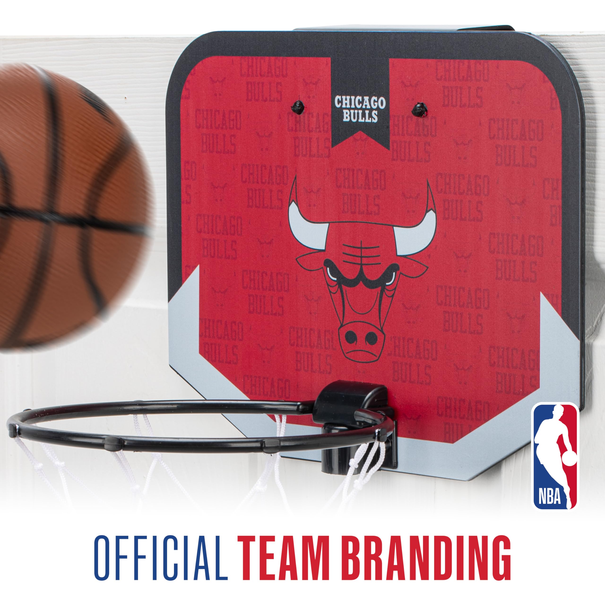 Foto 8 pulgar | Miniaro De Baloncesto Franklin Sports Nba Chicago Bulls - Venta Internacional.