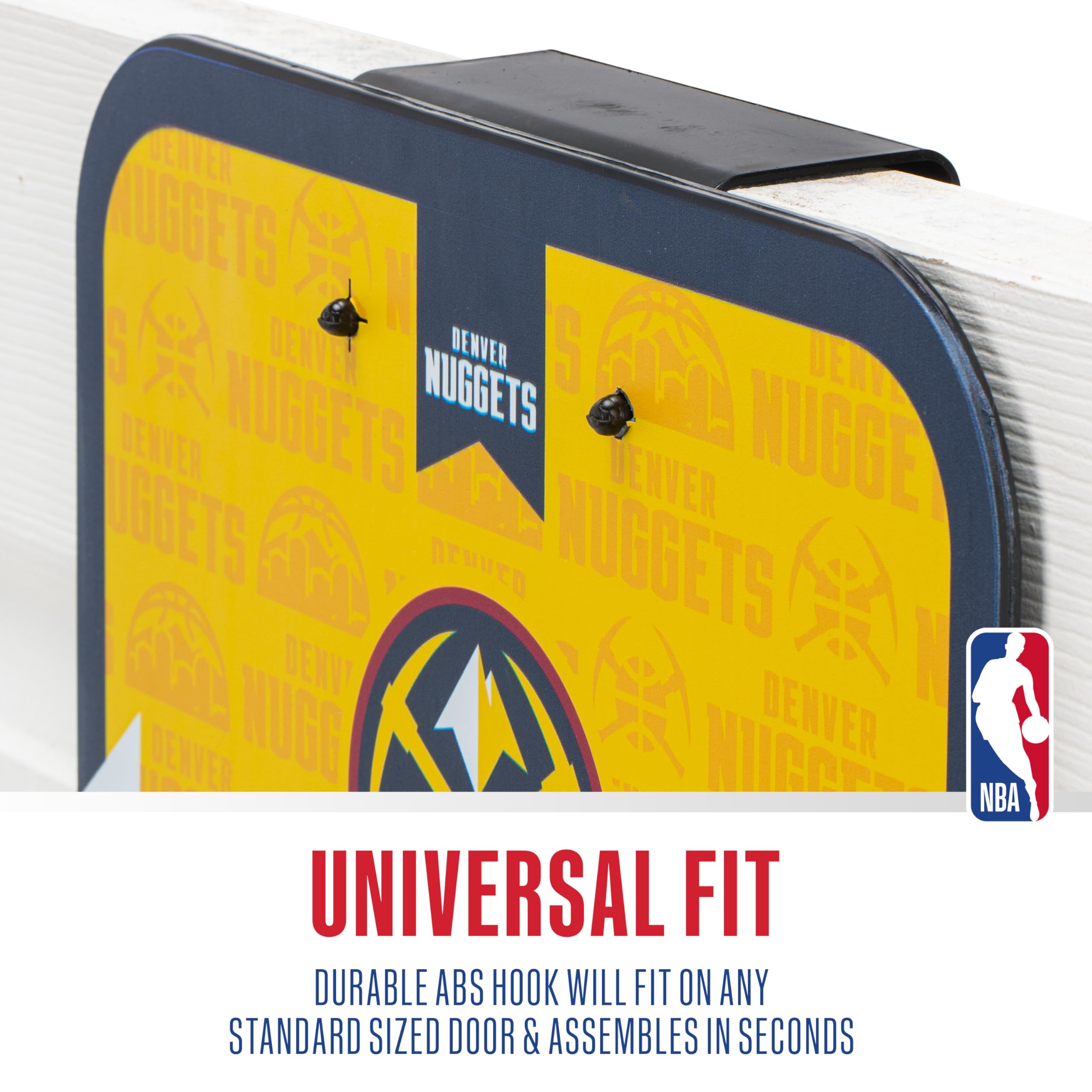 Foto 5 | Minicanasta De Baloncesto Franklin Sports Nba Denver Nuggets - Venta Internacional.