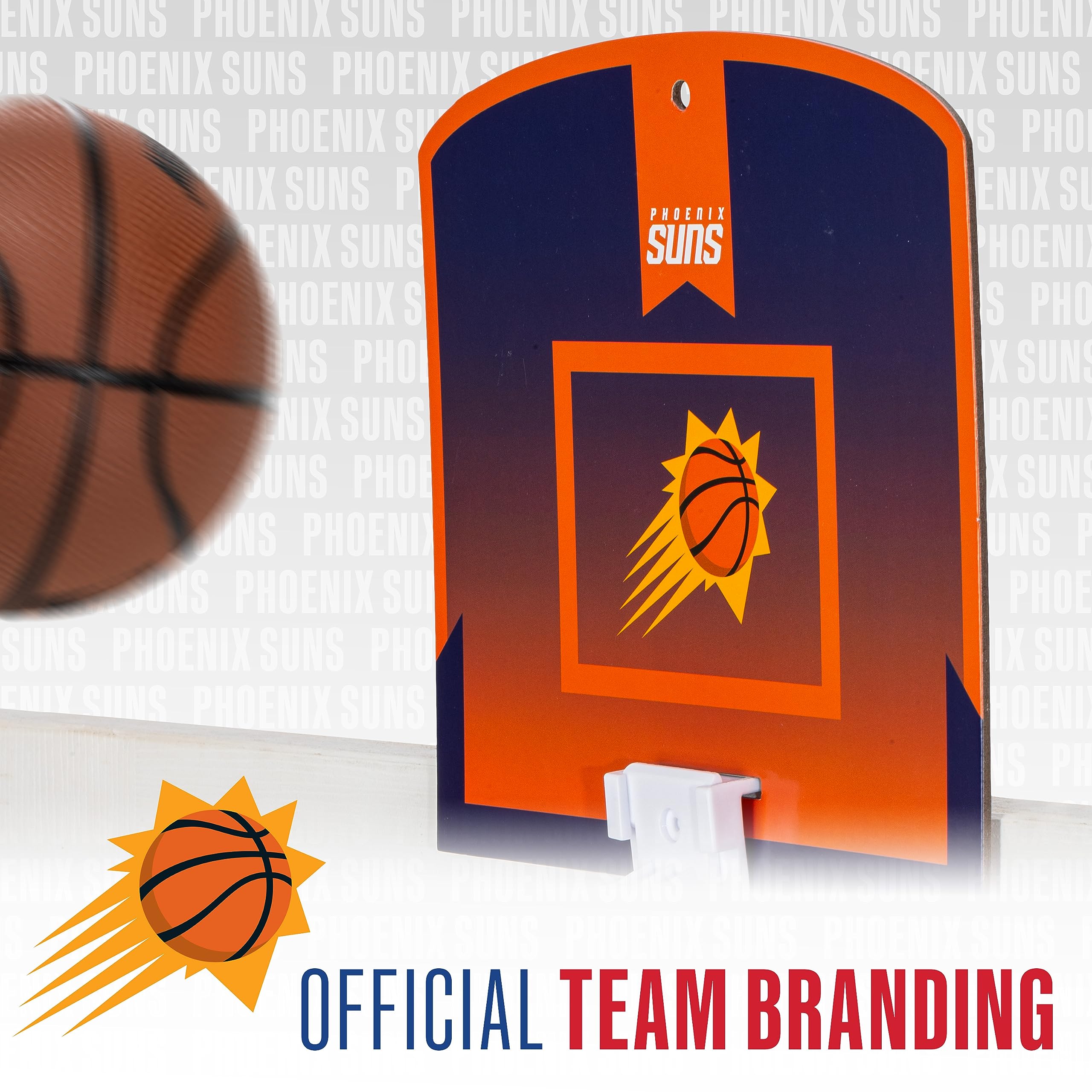 Foto 7 pulgar | Miniaro De Baloncesto Franklin Sports Nba Phoenix Suns Kids - Venta Internacional.