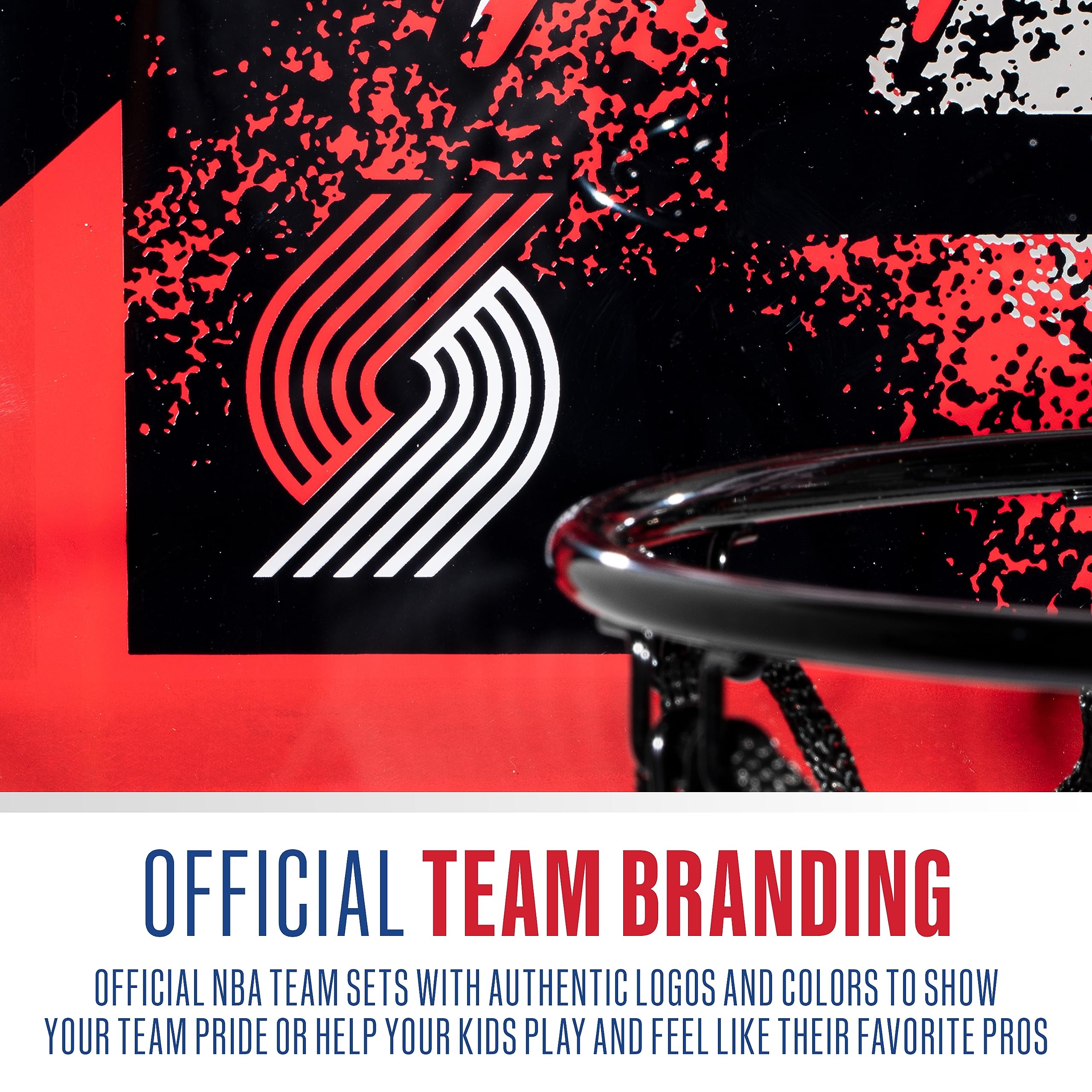 Foto 6 | Canasta De Baloncesto Franklin Sports Nba Portland Trail Blazers - Venta Internacional.