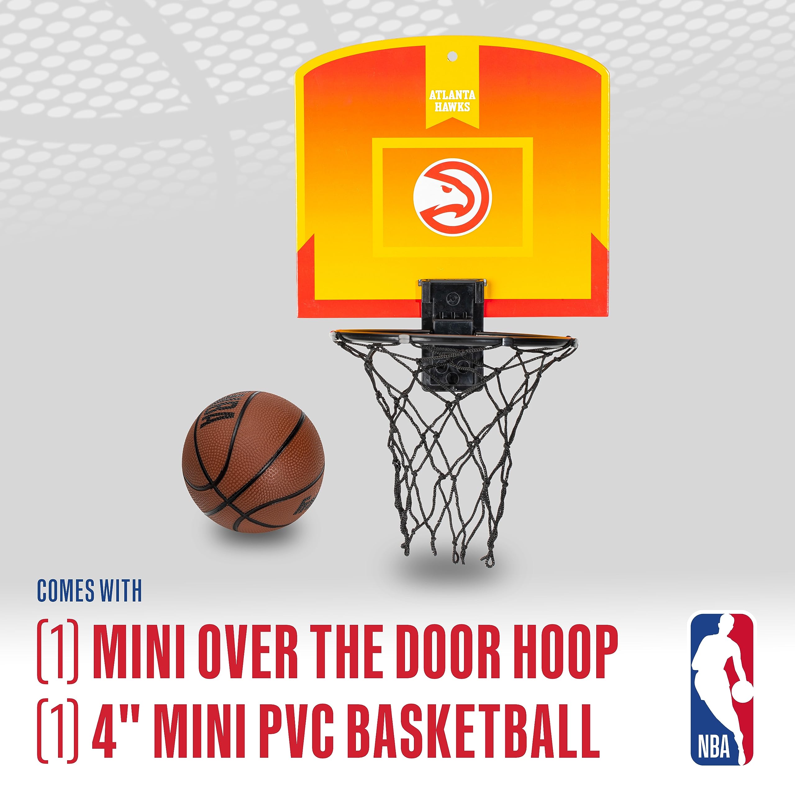 Foto 3 pulgar | Miniaro De Baloncesto Franklin Sports Nba Atlanta Hawks - Venta Internacional.