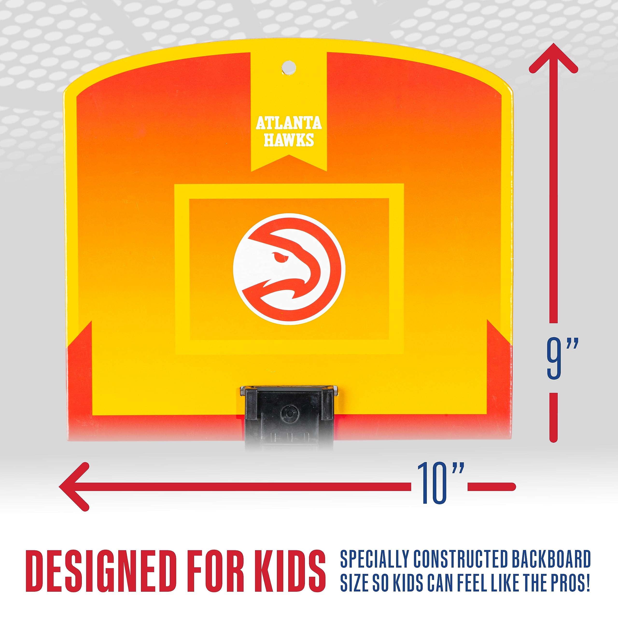 Foto 4 | Miniaro De Baloncesto Franklin Sports Nba Atlanta Hawks - Venta Internacional.
